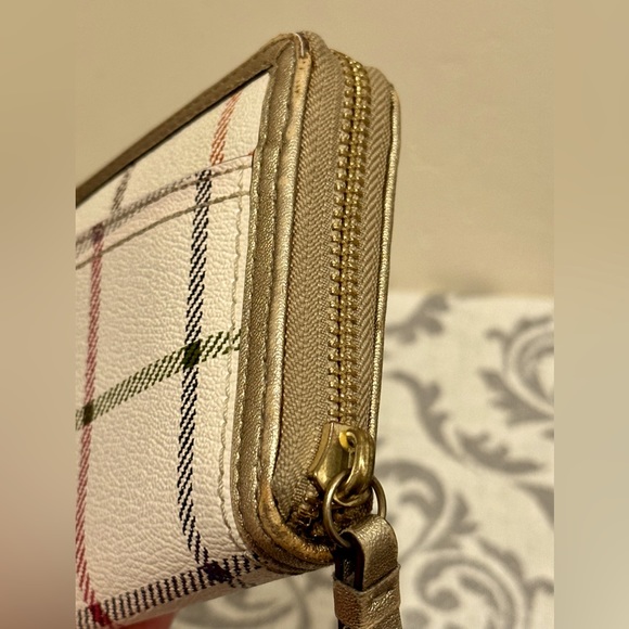 Gorgeous Coach Cream & Multicolor Tote WITH Matching Wallet - Picture 10 of 10